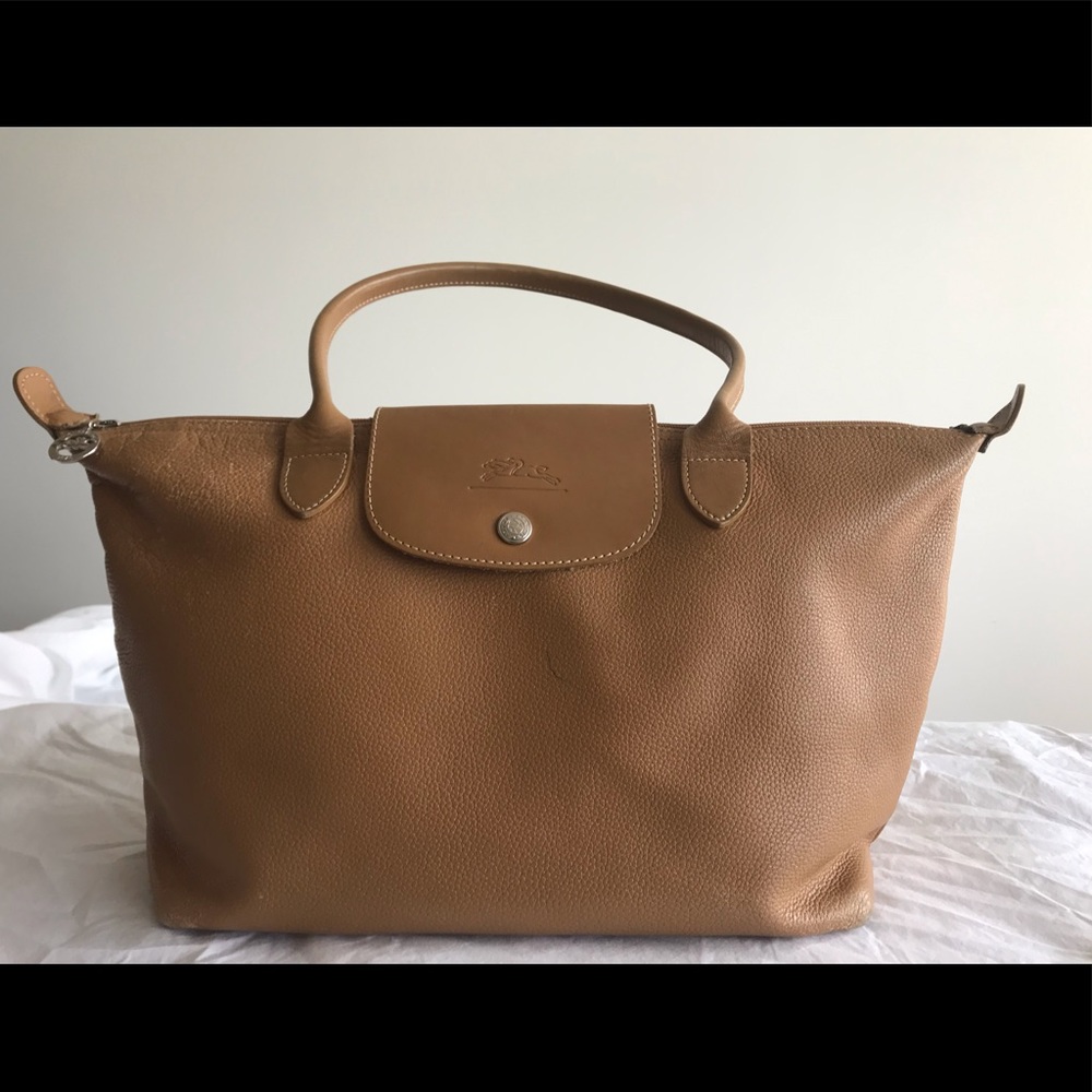 Le Pliage Leather Tote